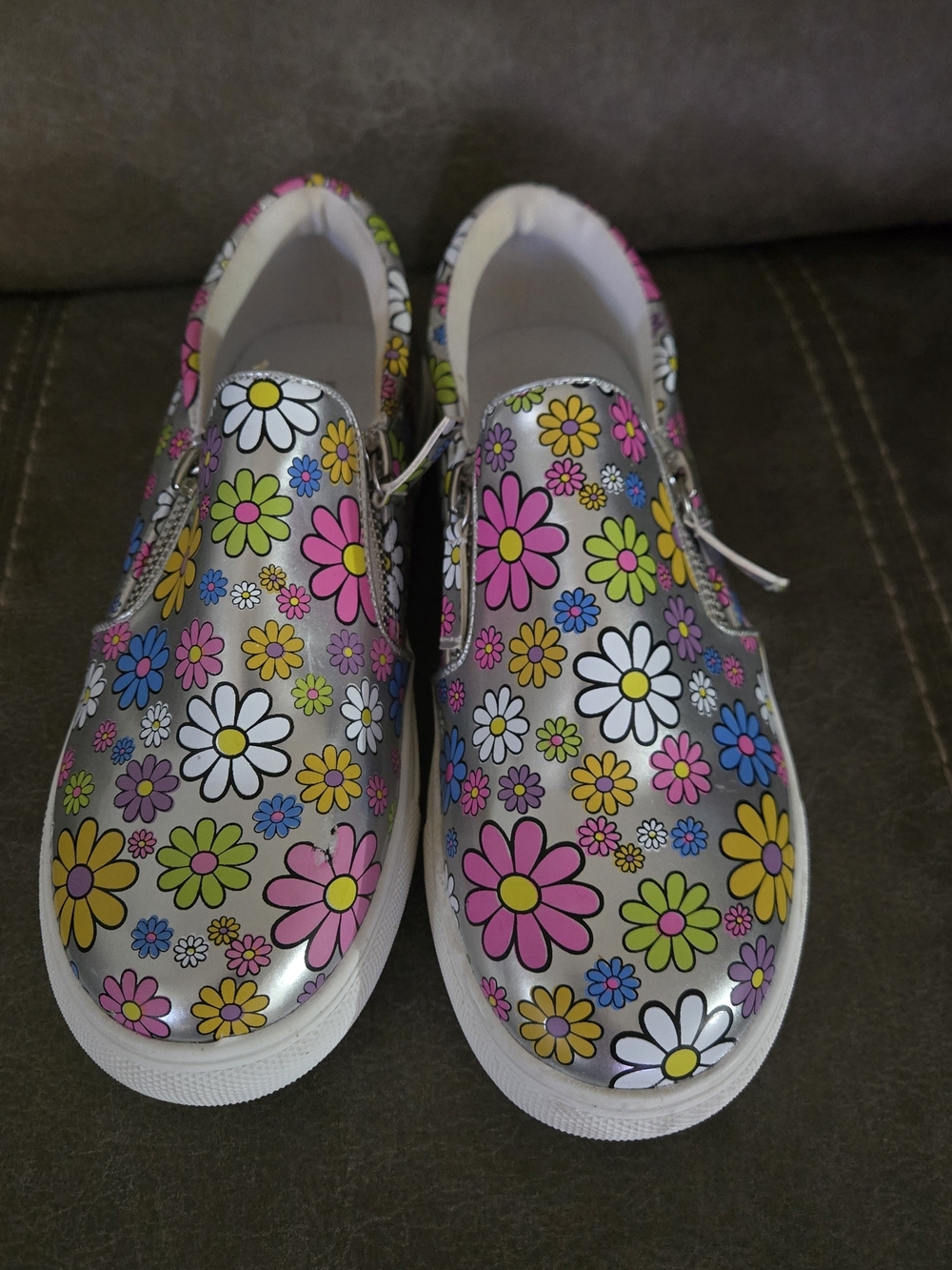 Steve Madden Kids Floral Slip-On Shoes - Multicolor